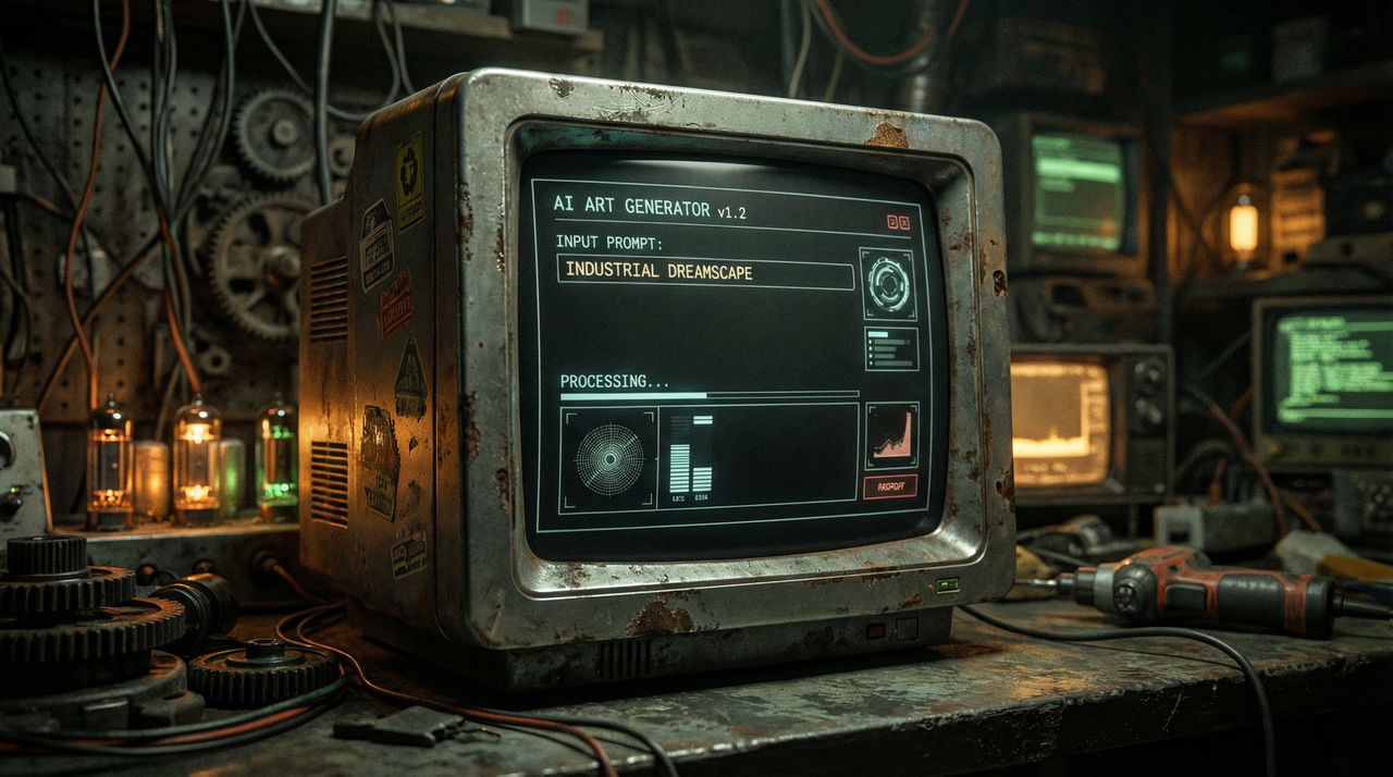 糖心Vlog - AI如何重新定义工业美学创作